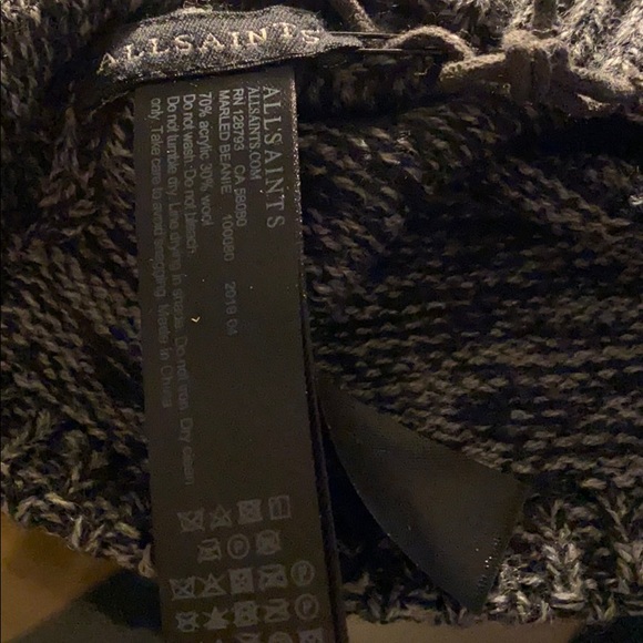 ALLSAINTS Unisex Beanie - Picture 9 of 10